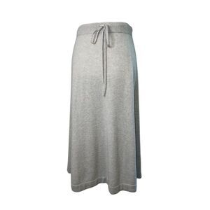 Women’s 100% Cashmere Tie Waist Flare Skirt Small
